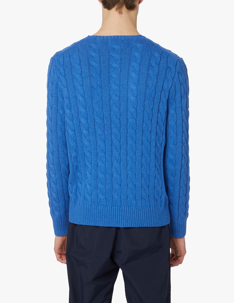 rinascente Polo Ralph Lauren Cotton cable sweater - blue