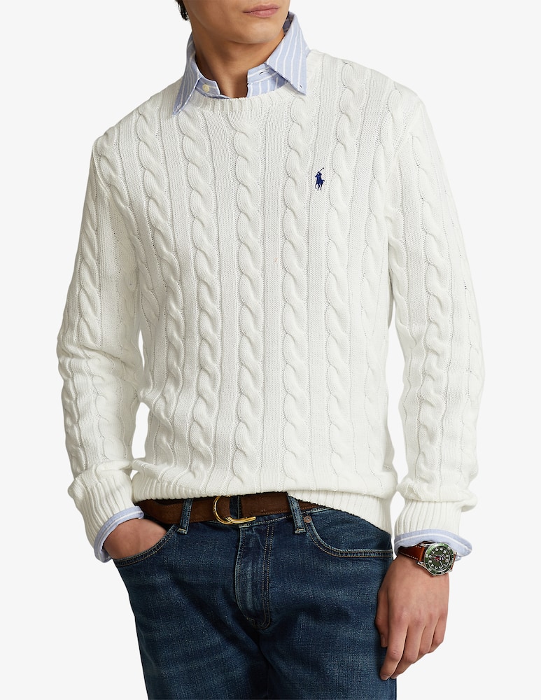 Polo Ralph Lauren Maglia trecce cotone - immagine 1 Polo Ralph Lauren Maglia trecce cotone - immagine 1