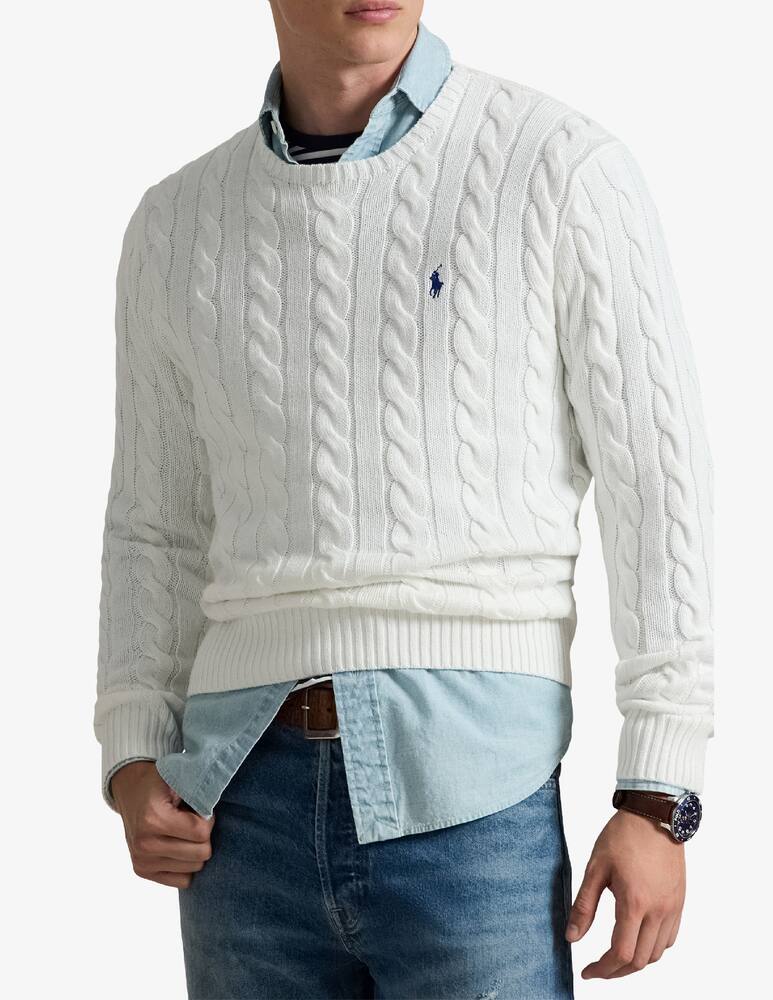 rinascente Polo Ralph Lauren Maglia girocollo a trecce