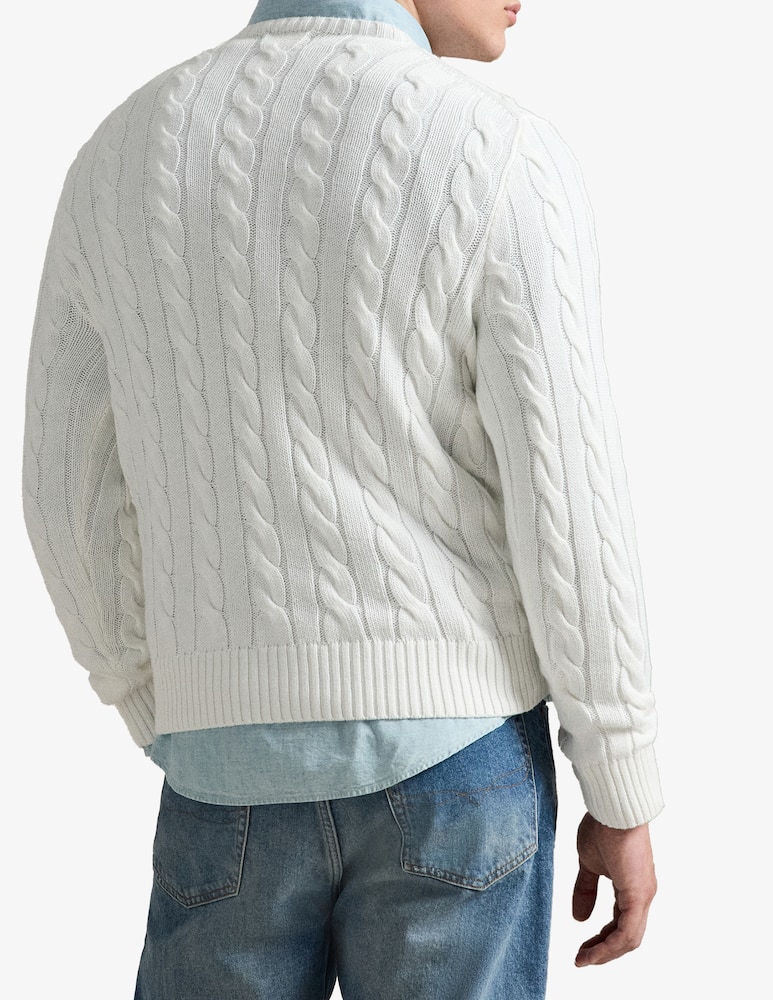 Polo Ralph Lauren Maglia girocollo a trecce - immagine 3 Polo Ralph Lauren Maglia girocollo a trecce - immagine 3