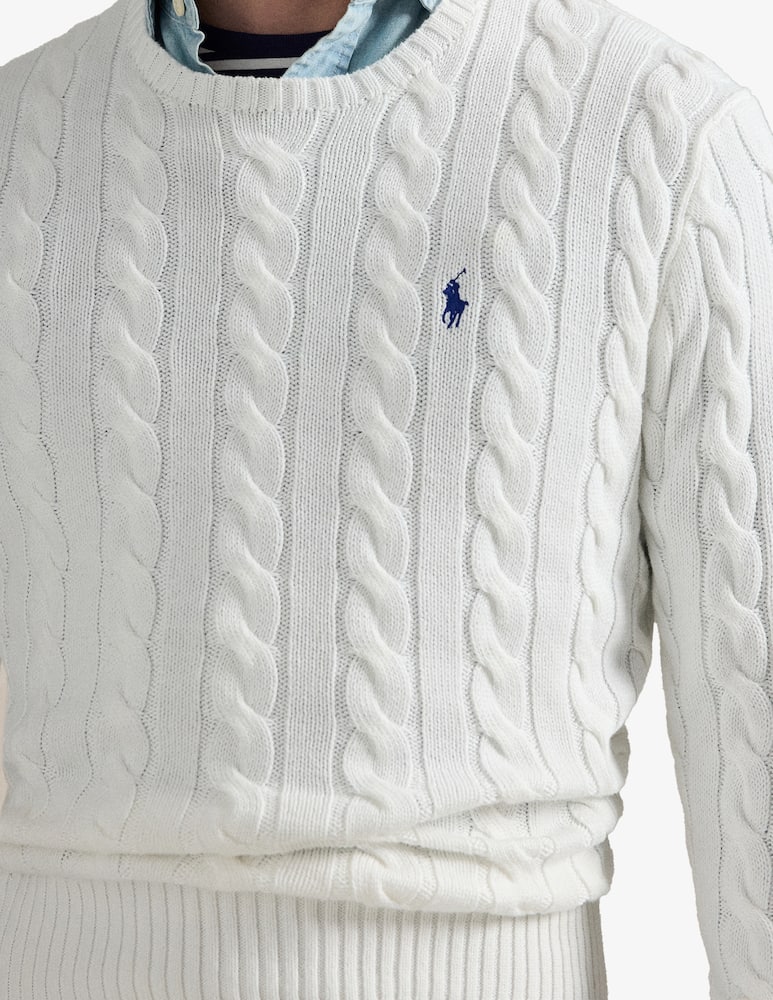 Polo Ralph Lauren Maglia girocollo a trecce - immagine 4 Polo Ralph Lauren Maglia girocollo a trecce - immagine 4