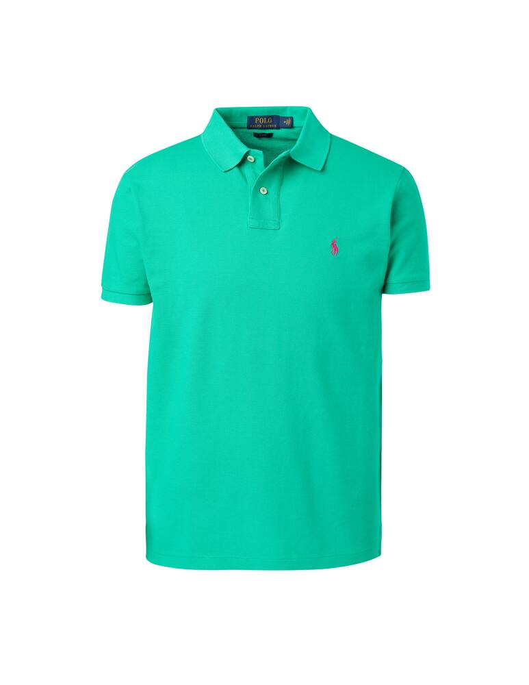 rinascente Polo Ralph Lauren Basic slim fit poloshirt - green