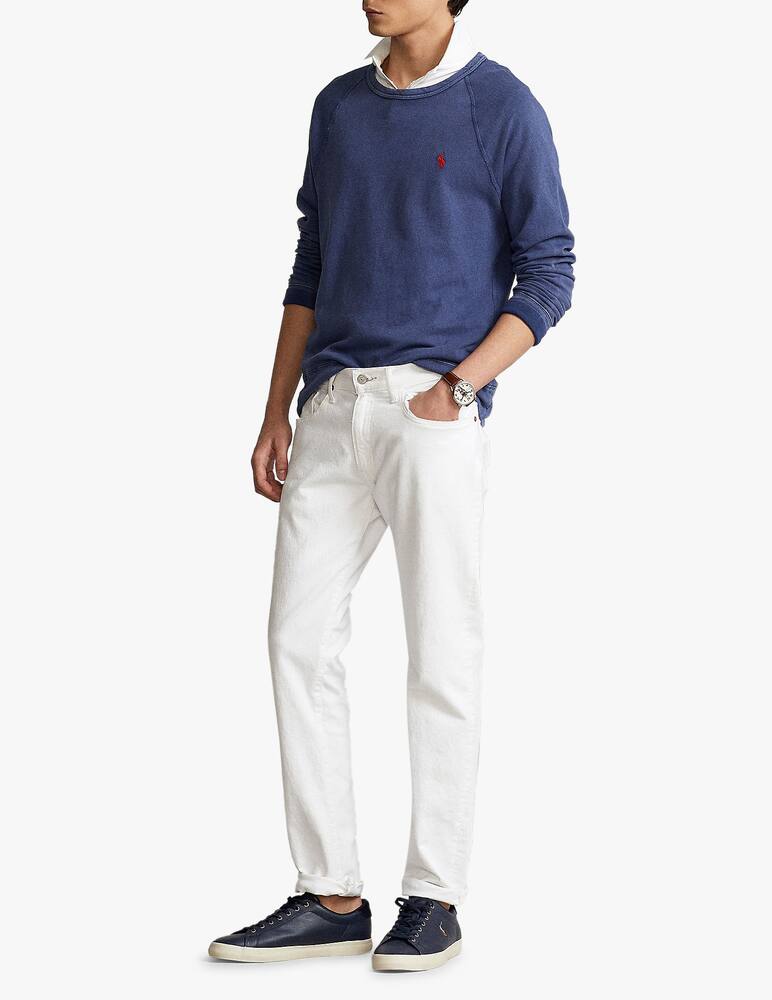 rinascente Polo Ralph Lauren Terry crewneck sweatshirt - blue