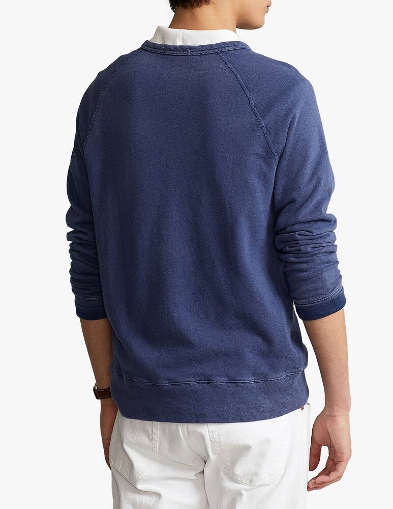 rinascente Polo Ralph Lauren Terry crewneck sweatshirt - blue