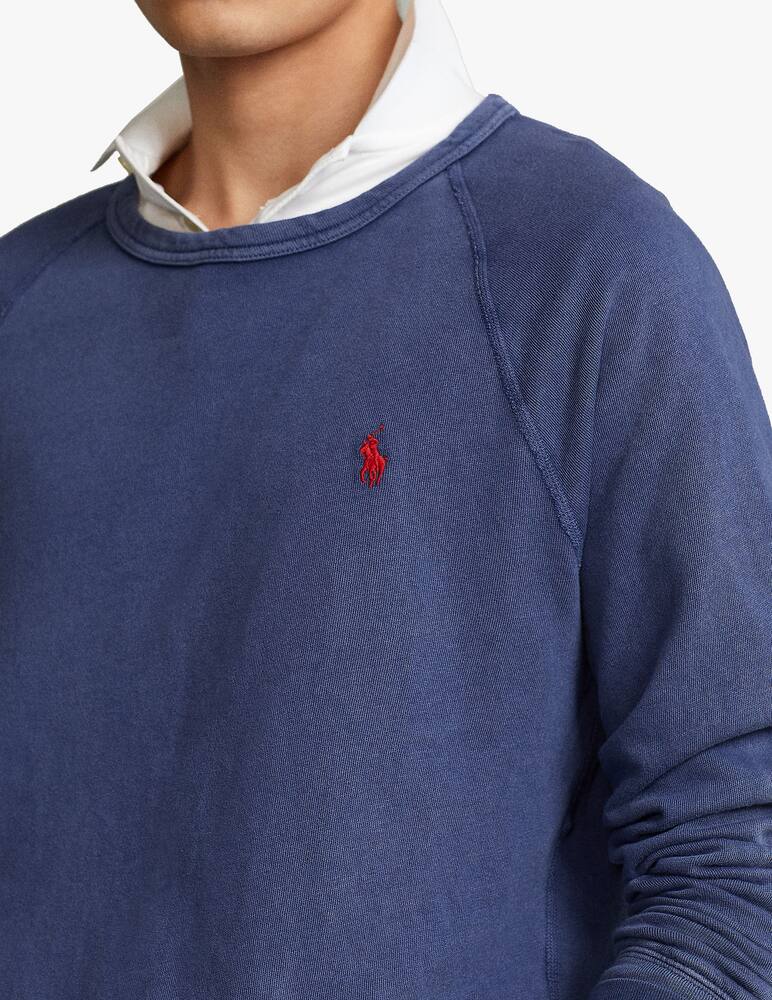 rinascente Polo Ralph Lauren Terry crewneck sweatshirt - blue