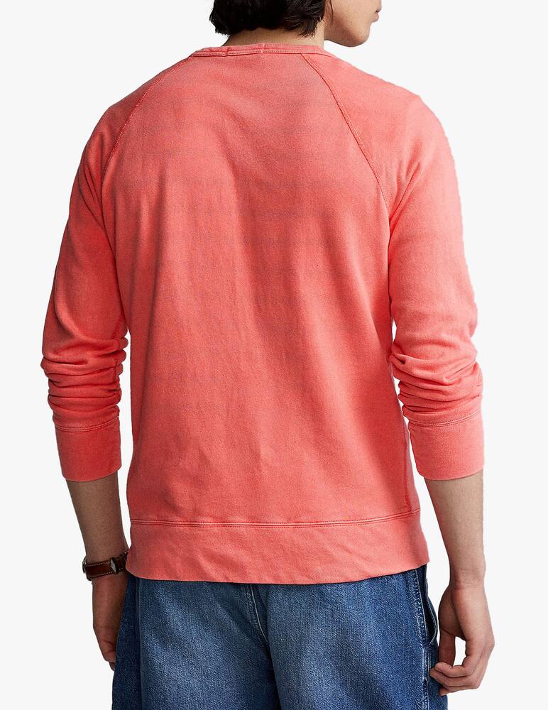 rinascente Polo Ralph Lauren Terry crewneck sweatshirt - red