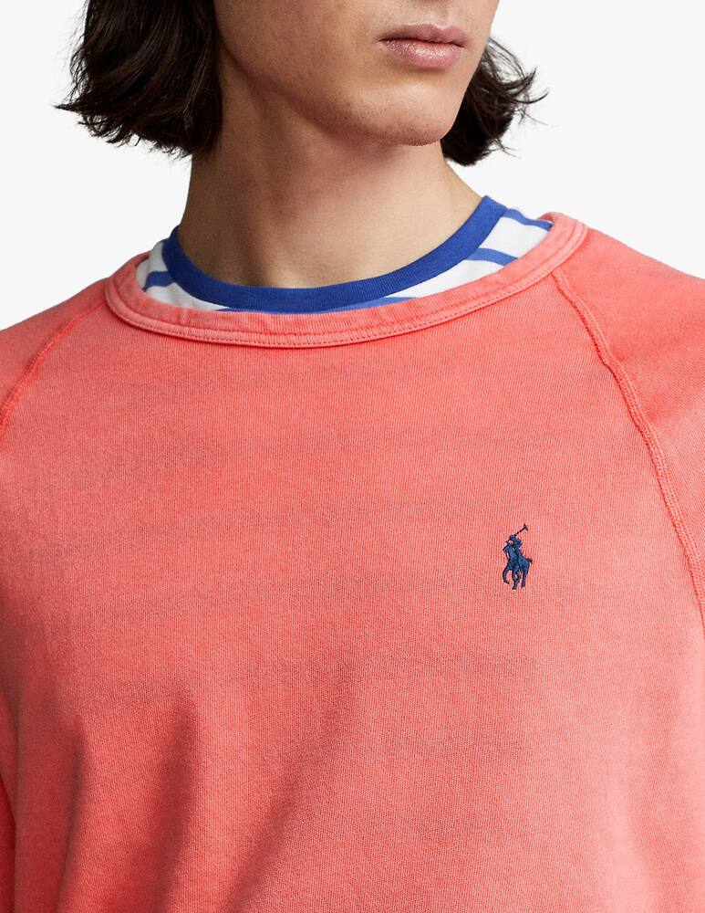 rinascente Polo Ralph Lauren Terry crewneck sweatshirt - red