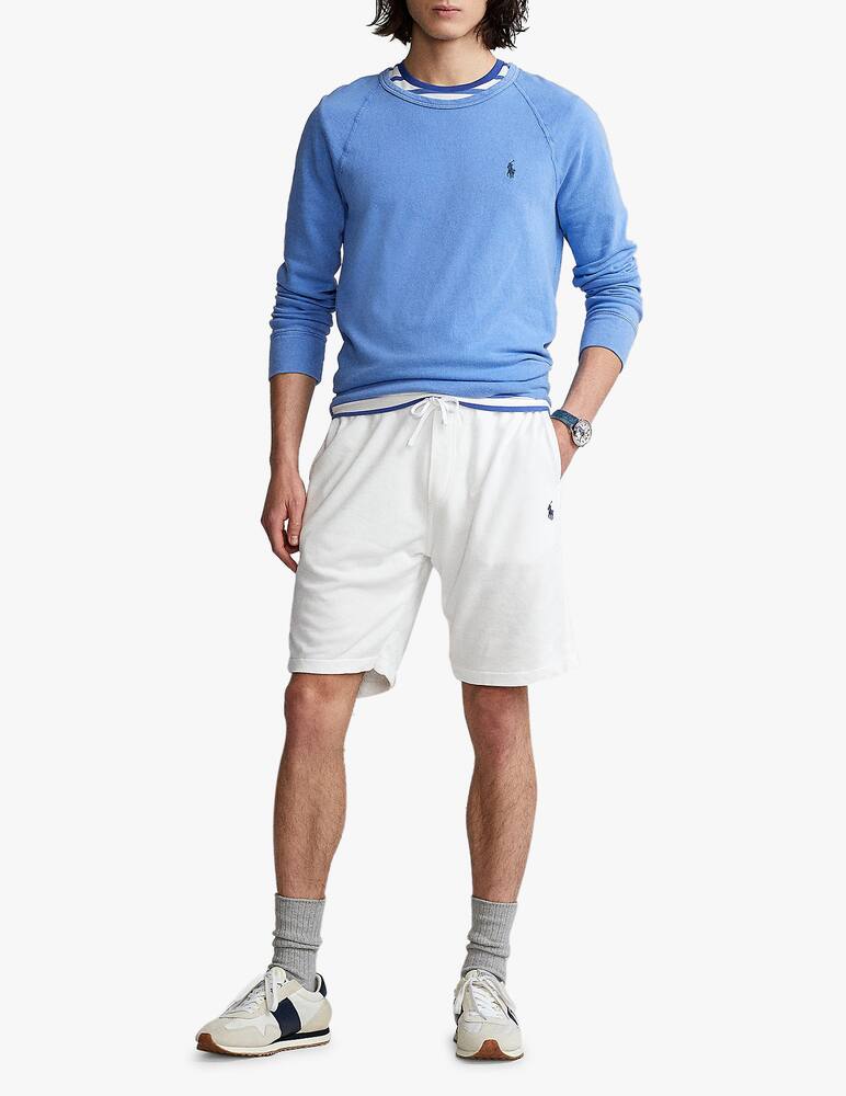 rinascente Polo Ralph Lauren Terry crewneck sweatshirt - blue