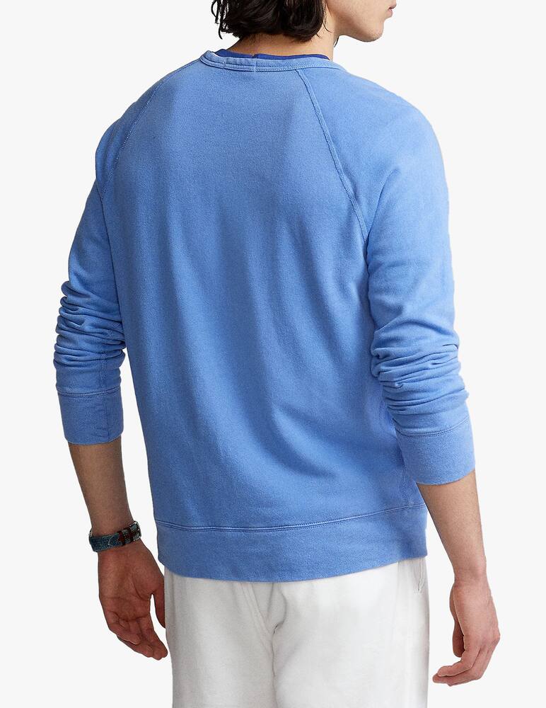 rinascente Polo Ralph Lauren Terry crewneck sweatshirt - blue