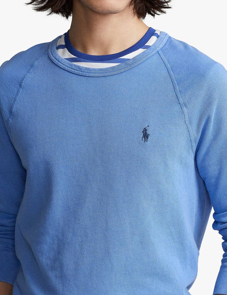 rinascente Polo Ralph Lauren Terry crewneck sweatshirt - blue