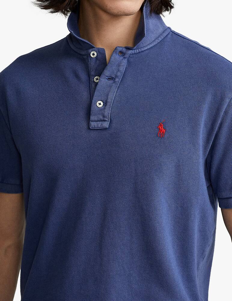 rinascente Polo Ralph Lauren Basic custom fit poloshirt - blue
