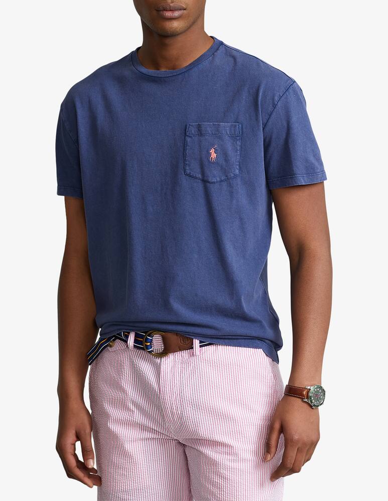 rinascente Polo Ralph Lauren Maglietta in cotone e lino 