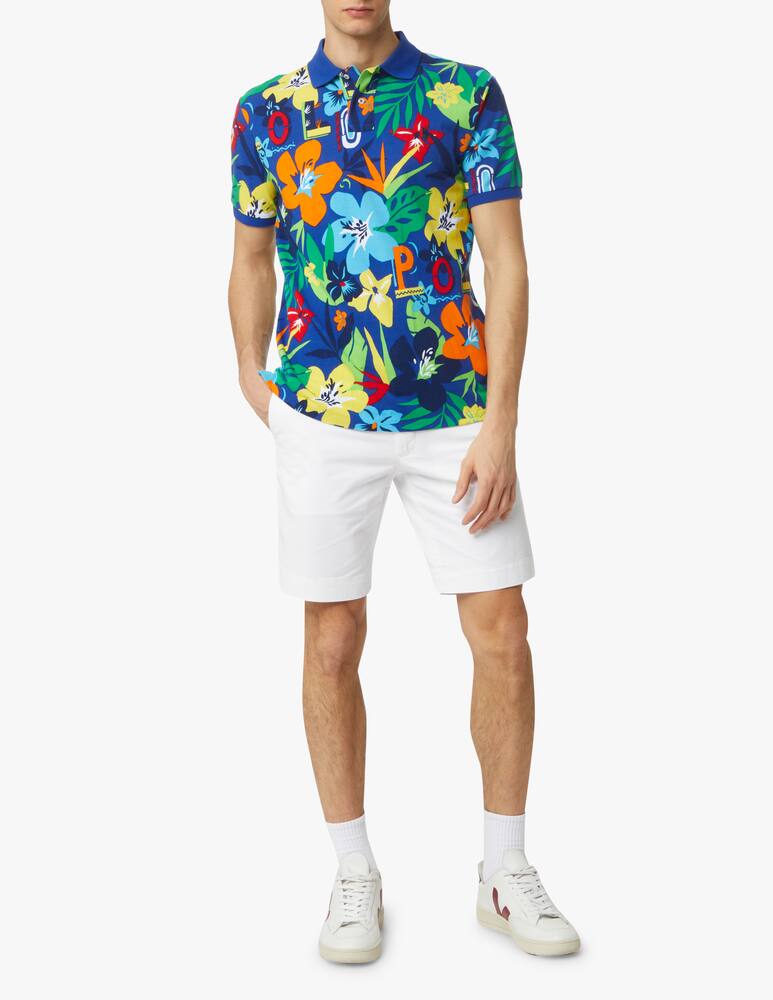 rinascente Polo Ralph Lauren Flower printed poloshirt - multi