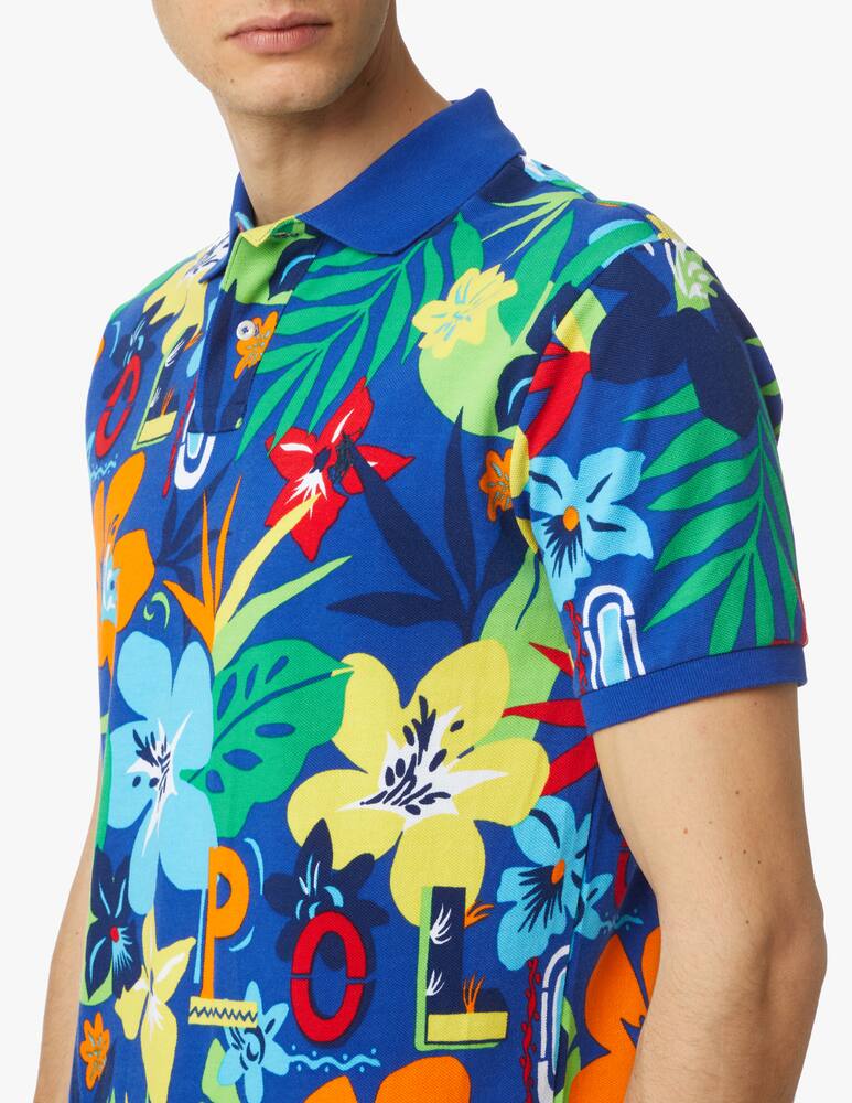 rinascente Polo Ralph Lauren Flower printed poloshirt - multi