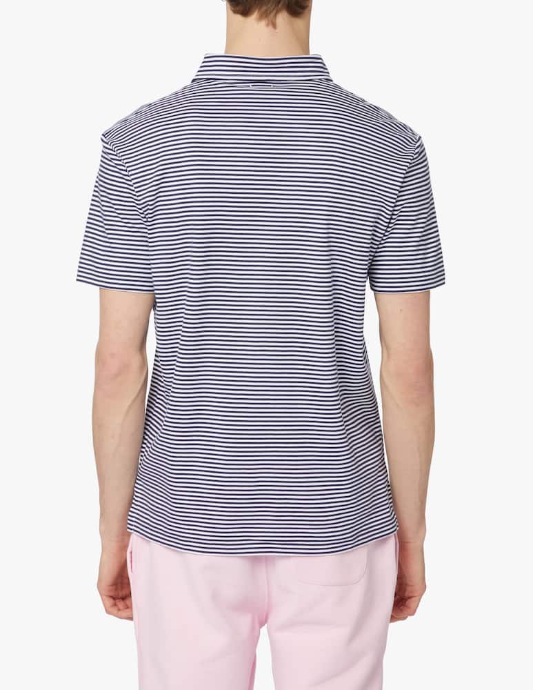 rinascente Polo Ralph Lauren Polo pima rigata slim fit - blu