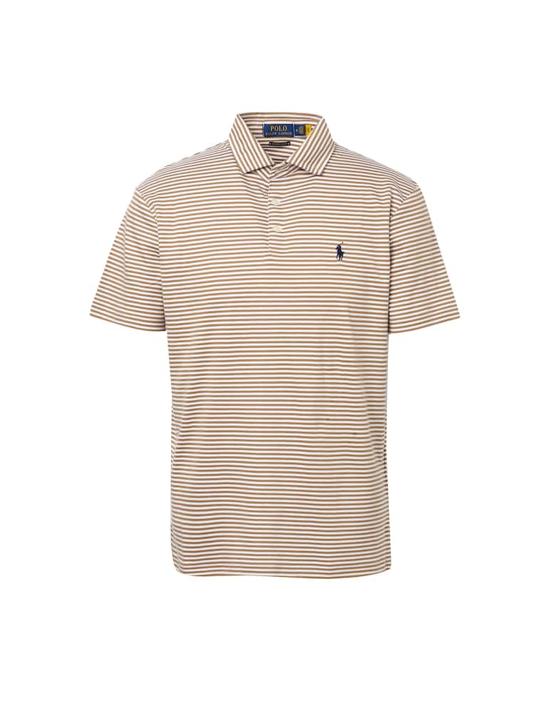 rinascente Polo Ralph Lauren Polo pima rigata slim fit - oliva