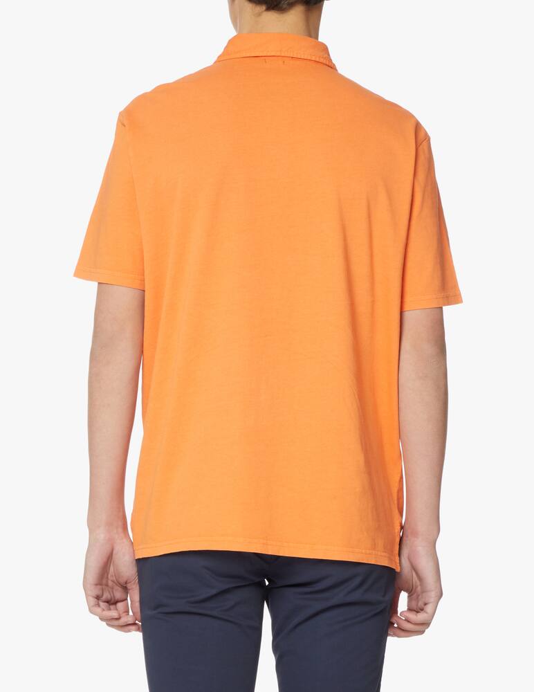 rinascente Polo Ralph Lauren Cotton linen polo - orange
