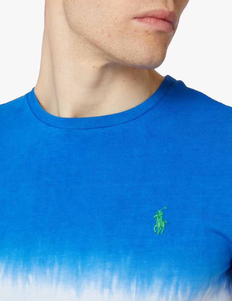 rinascente Polo Ralph Lauren Tye dye pima t-shirt - blue