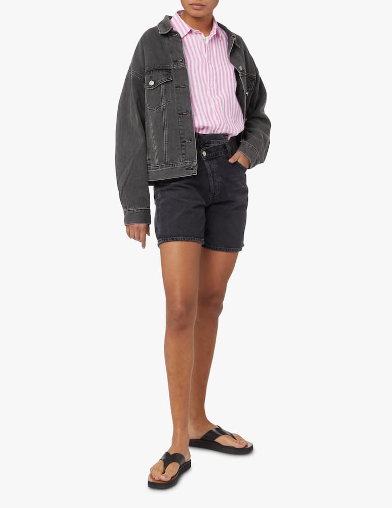 rinascente Polo Ralph Lauren Camicia in lino a manica lunga relaxed-fit - rosa