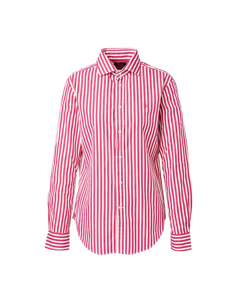 rinascente Polo Ralph Lauren Camicia in cotone a righe classic-fit Georgia - rosa