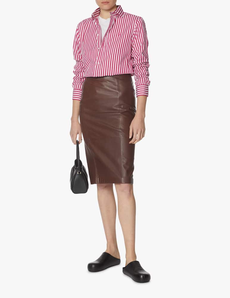 rinascente Polo Ralph Lauren Camicia in cotone a righe classic-fit Georgia - rosa