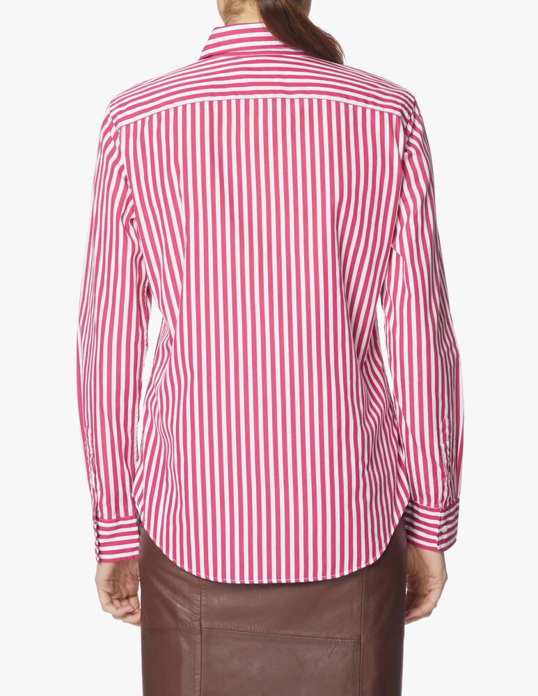 rinascente Polo Ralph Lauren Camicia in cotone a righe classic-fit Georgia - rosa