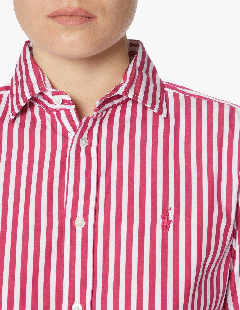 rinascente Polo Ralph Lauren Camicia in cotone a righe classic-fit Georgia - rosa