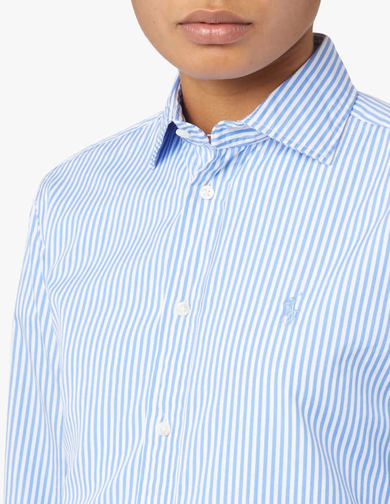 rinascente Polo Ralph Lauren Georgia cotton long sleeve shirt - light blue