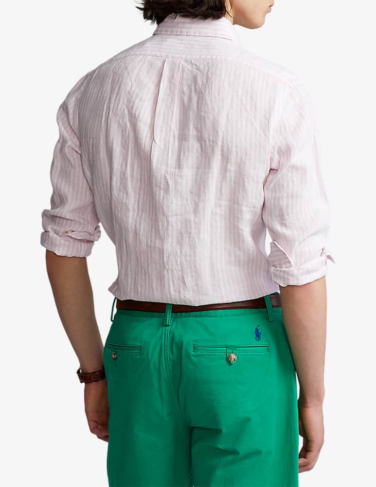 Polo Ralph Lauren Camicia lino a righe sottili - immagine 3 Polo Ralph Lauren Camicia lino a righe sottili - immagine 3