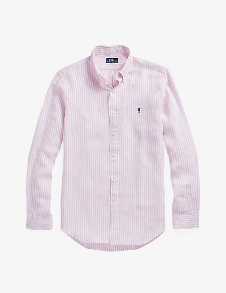 Polo Ralph Lauren Camicia lino a righe sottili - immagine 4 Polo Ralph Lauren Camicia lino a righe sottili - immagine 4