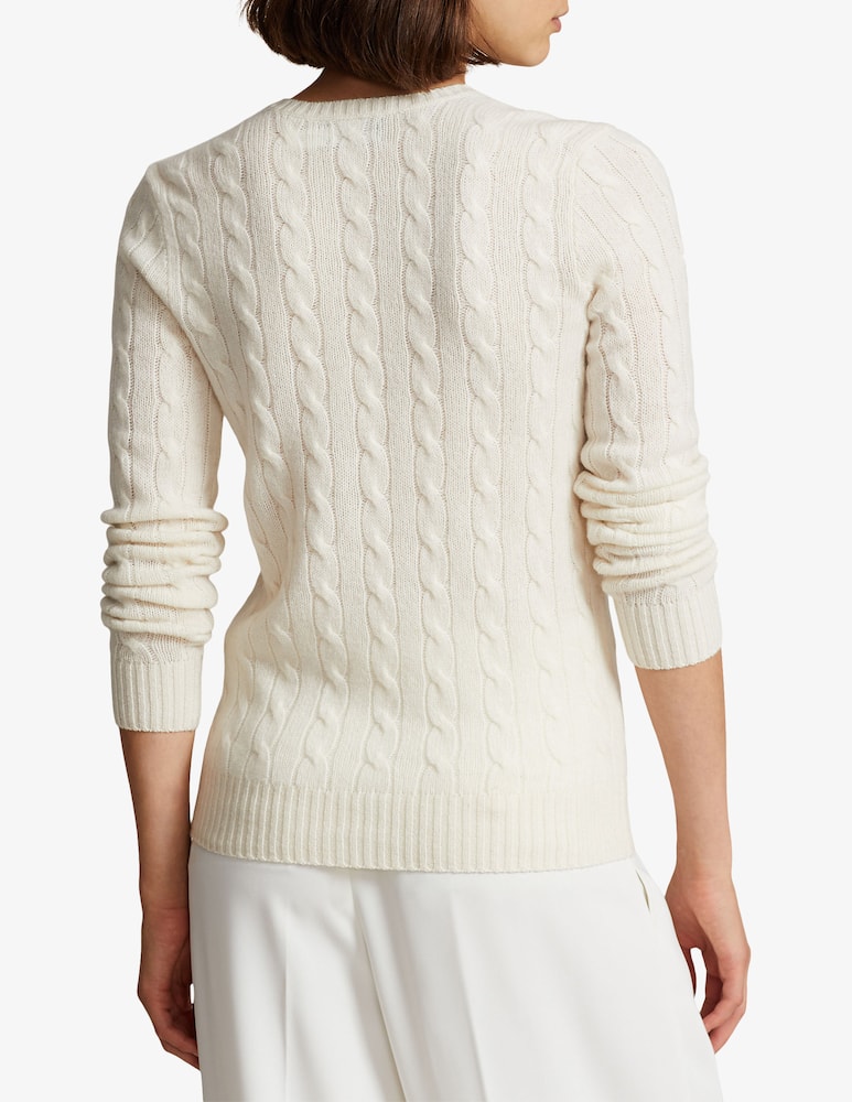 Polo Ralph Lauren Maglia a trecce in lana e cashmere - immagine 2 Polo Ralph Lauren Maglia a trecce in lana e cashmere - immagine 2