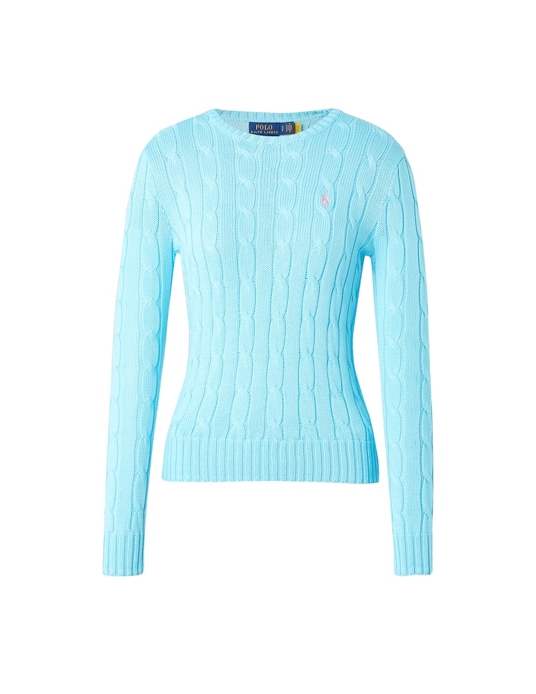 rinascente Polo Ralph Lauren Julianna cable-knit cotton sweater - light blue