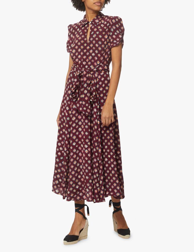 rinascente Polo Ralph Lauren Crepe midi shirtdress - red