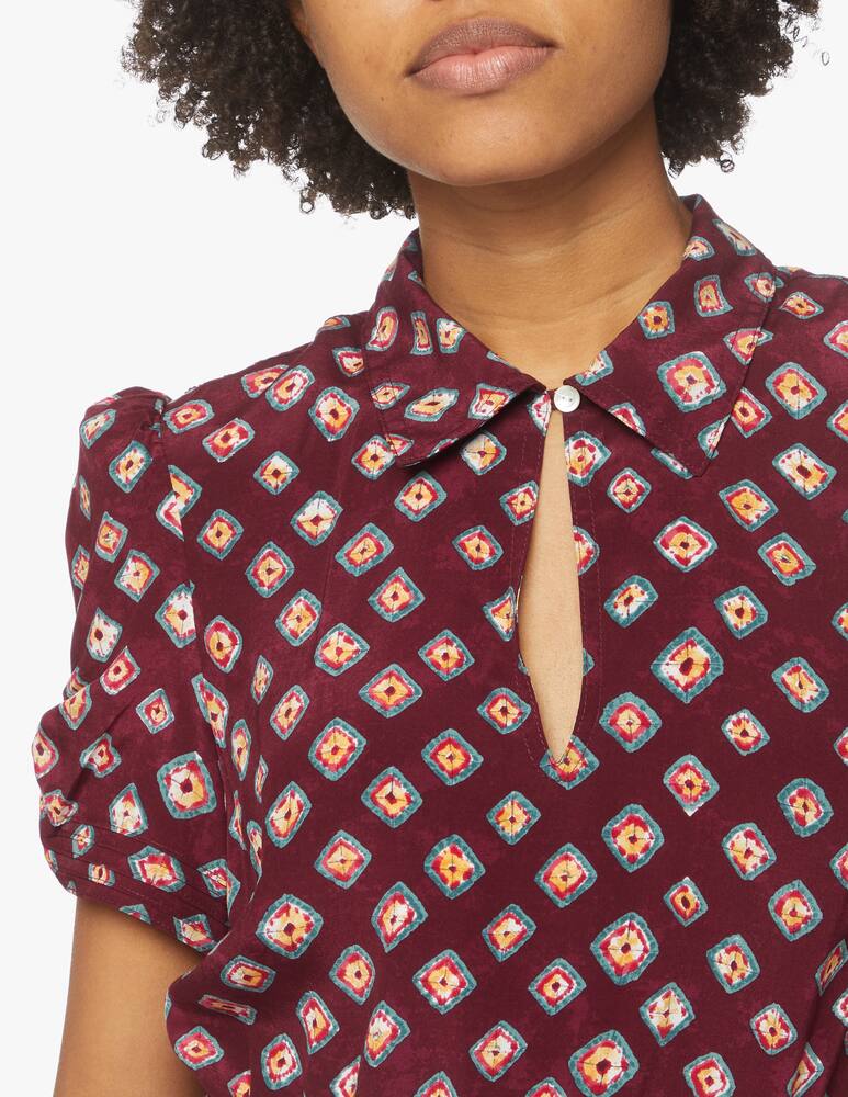 rinascente Polo Ralph Lauren Crepe midi shirtdress - red