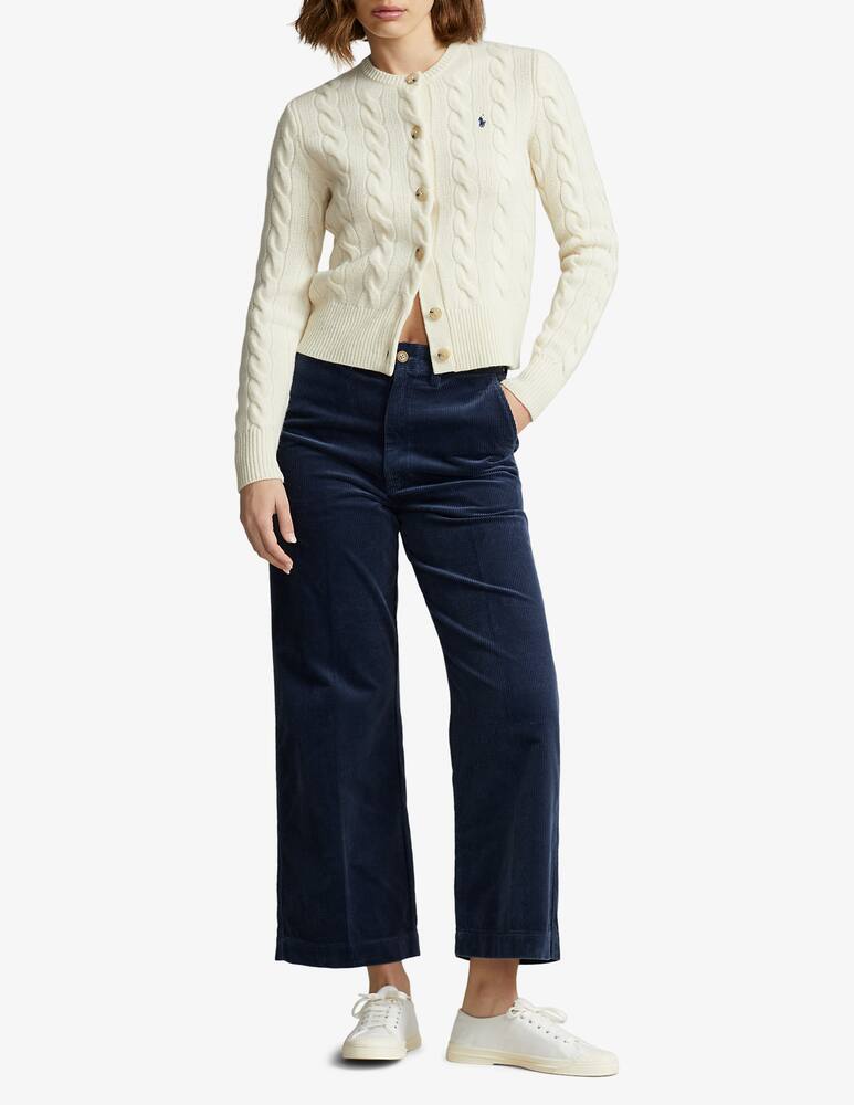 rinascente Polo Ralph Lauren Cardigan a trecce in lana e cashmere