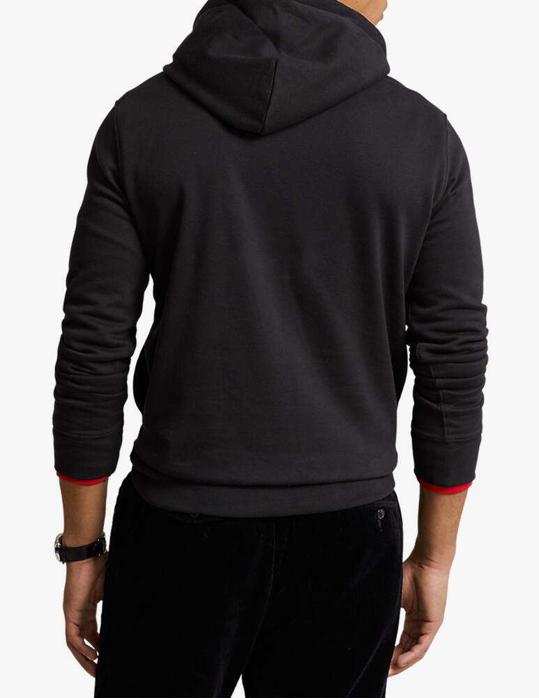 rinascente Polo Ralph Lauren Fleece bear hoodie