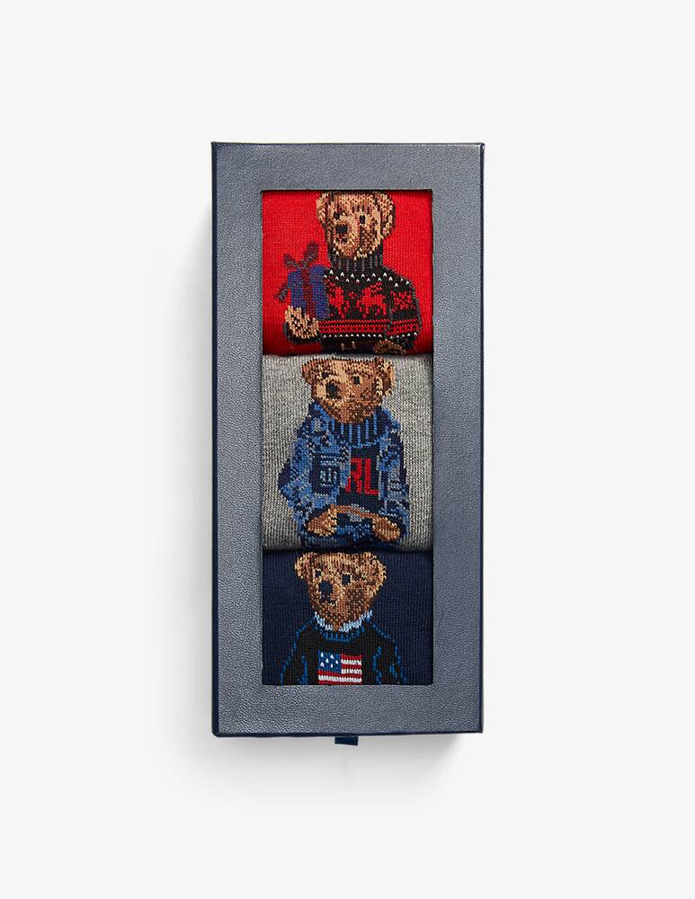 rinascente Polo Ralph Lauren 4 crew sock gift box