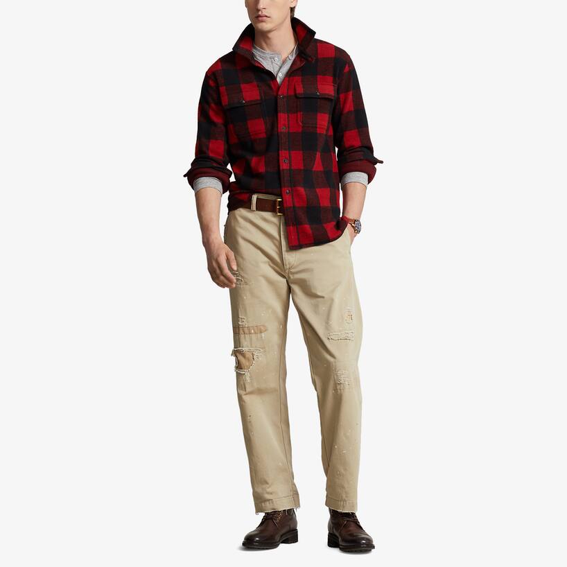 rinascente Polo Ralph Lauren Flannel check overshirt