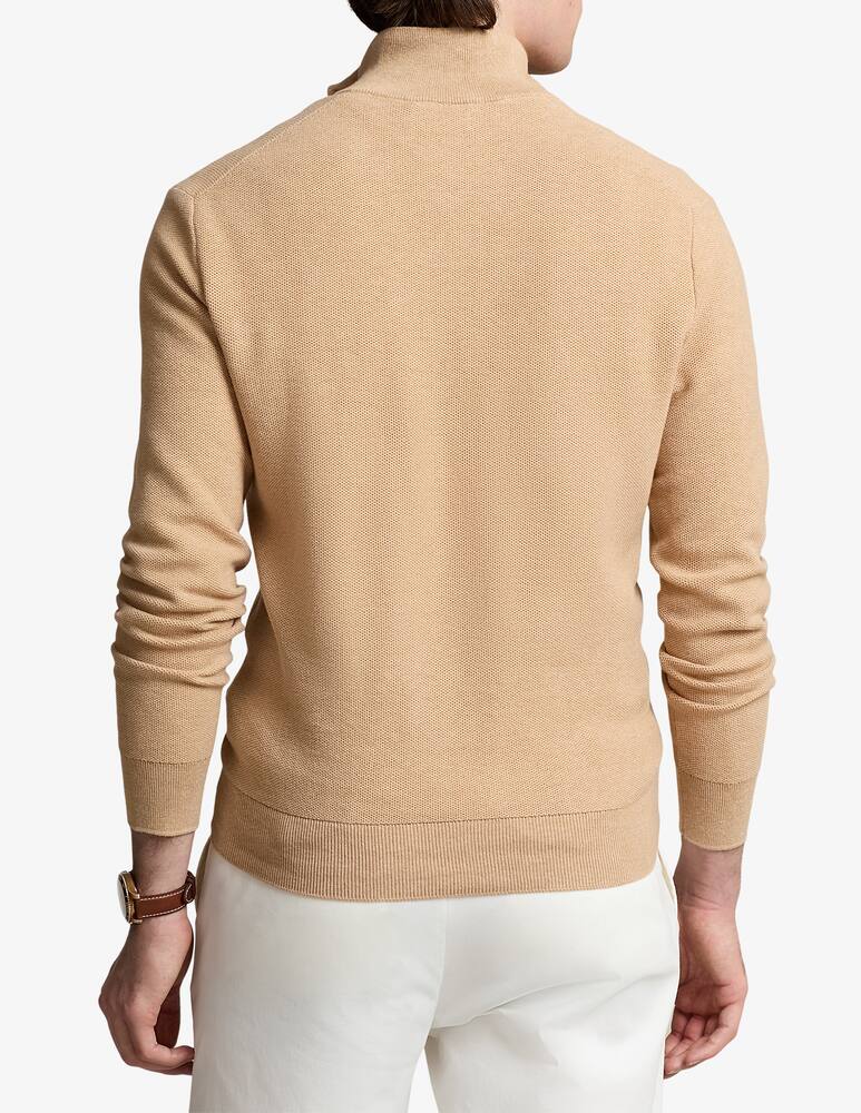 rinascente Polo Ralph Lauren Maglia collo zip nido d'ape