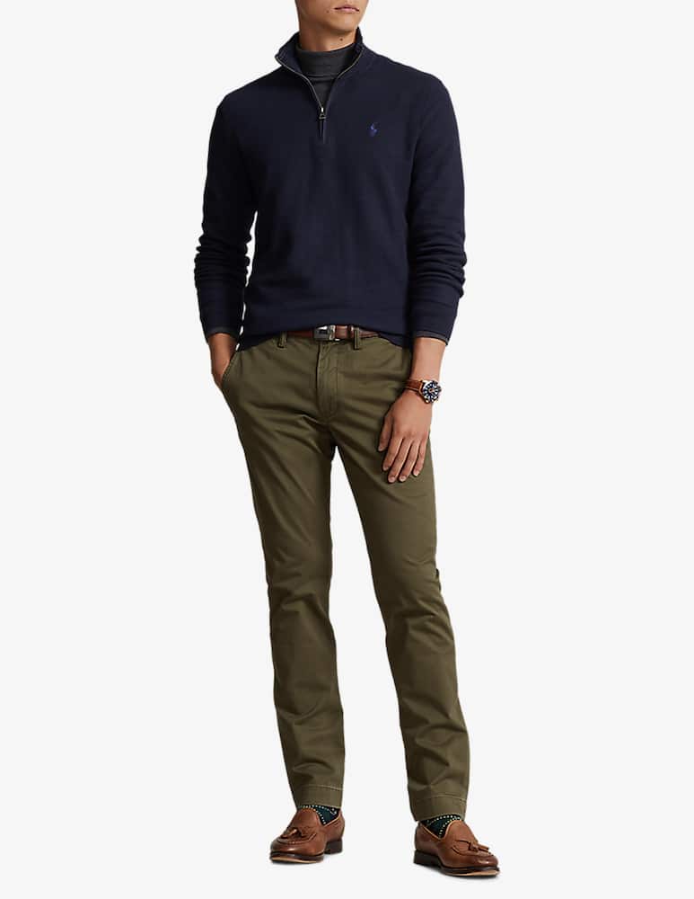 rinascente Polo Ralph Lauren Beehive half zip jumper