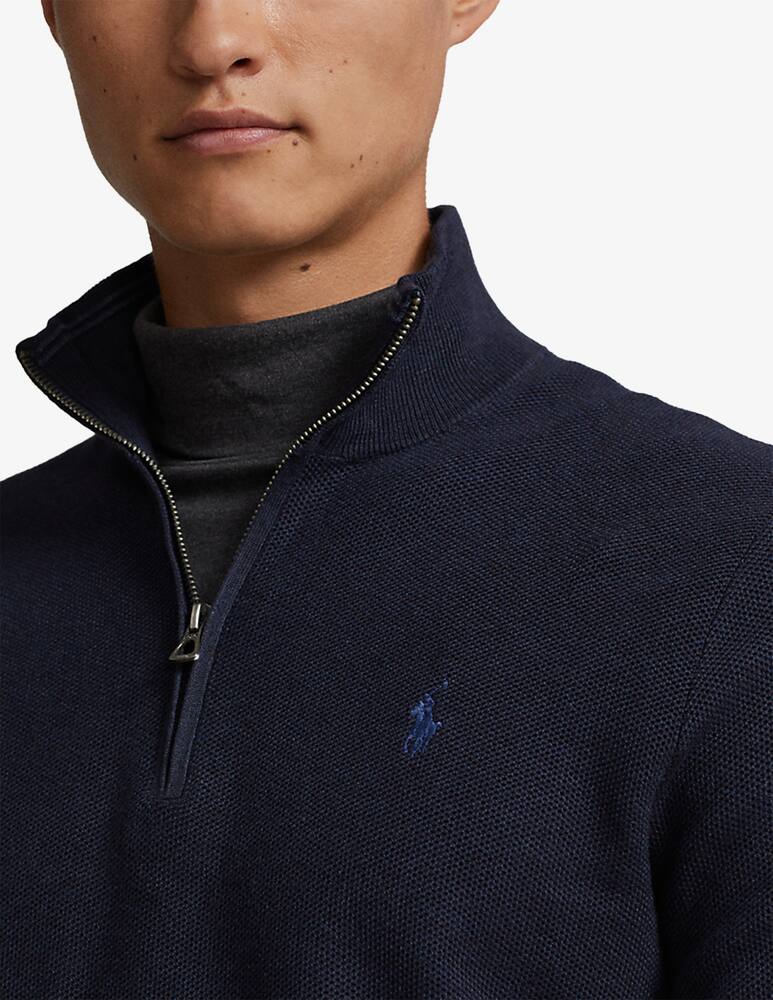 rinascente Polo Ralph Lauren Beehive half zip jumper