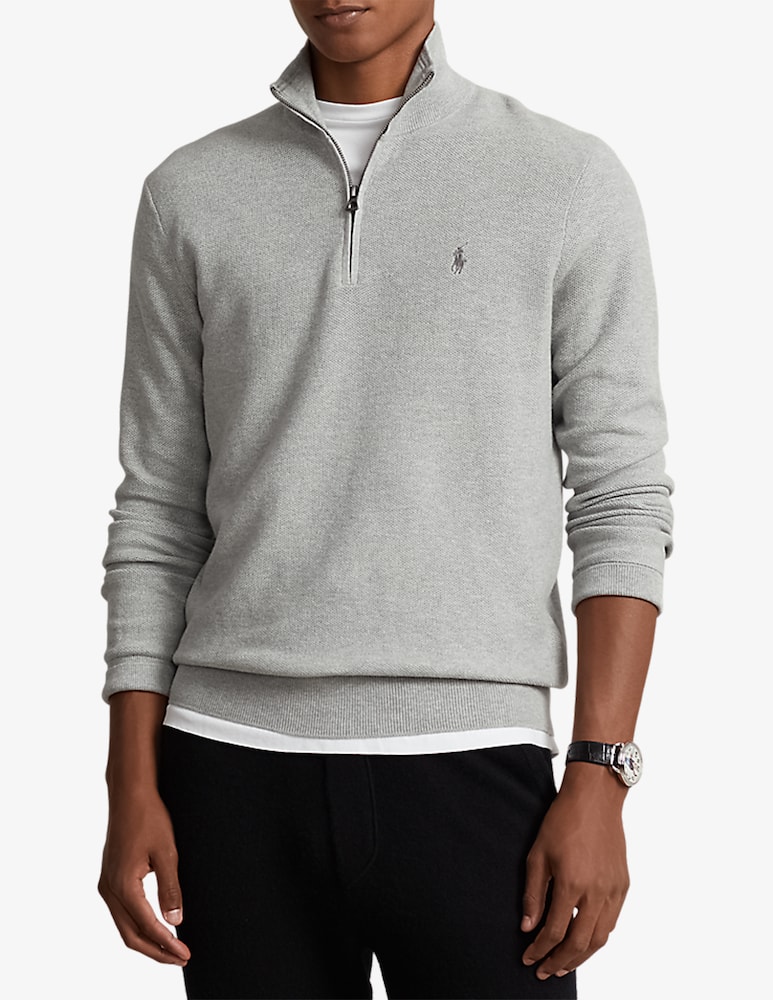 Polo Ralph Lauren Maglia mezza zip nido dape - immagine 1 Polo Ralph Lauren Maglia mezza zip nido dape - immagine 1