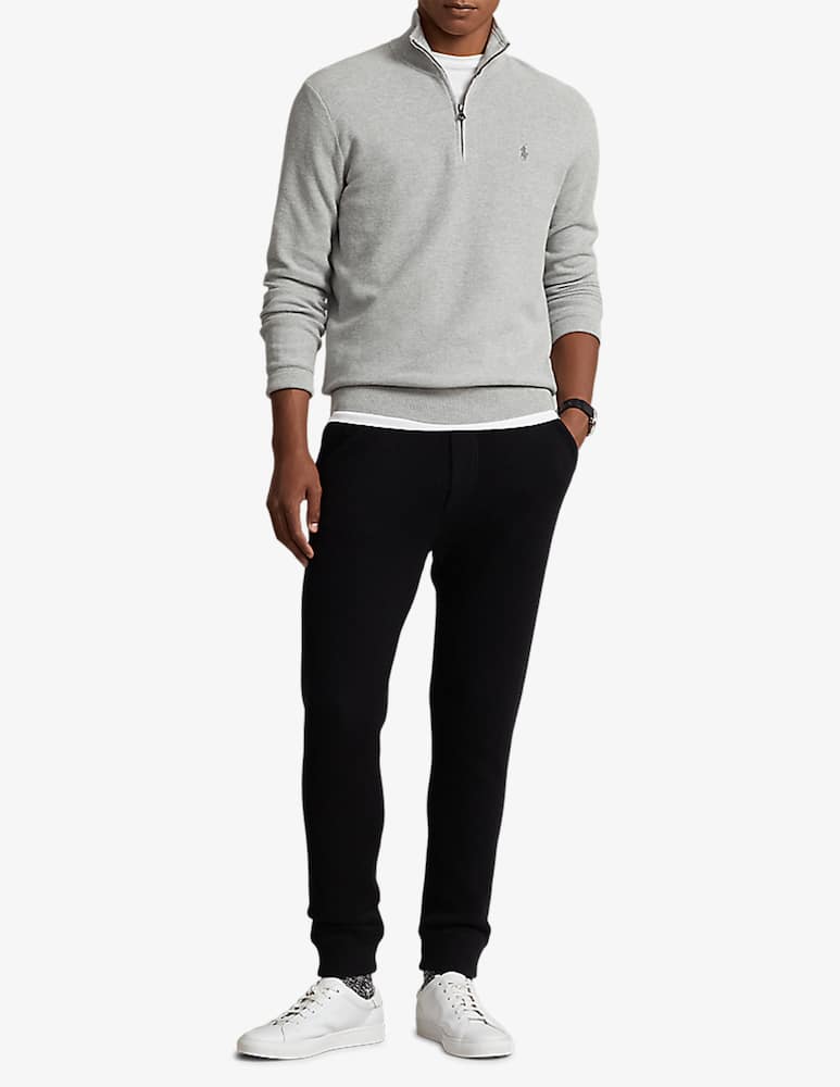 Polo Ralph Lauren Maglia mezza zip nido dape - immagine 2 Polo Ralph Lauren Maglia mezza zip nido dape - immagine 2