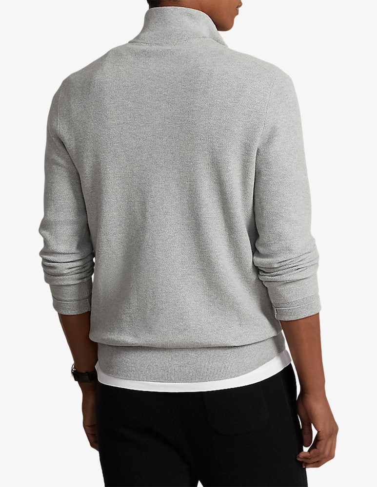 Polo Ralph Lauren Maglia mezza zip nido dape - immagine 3 Polo Ralph Lauren Maglia mezza zip nido dape - immagine 3