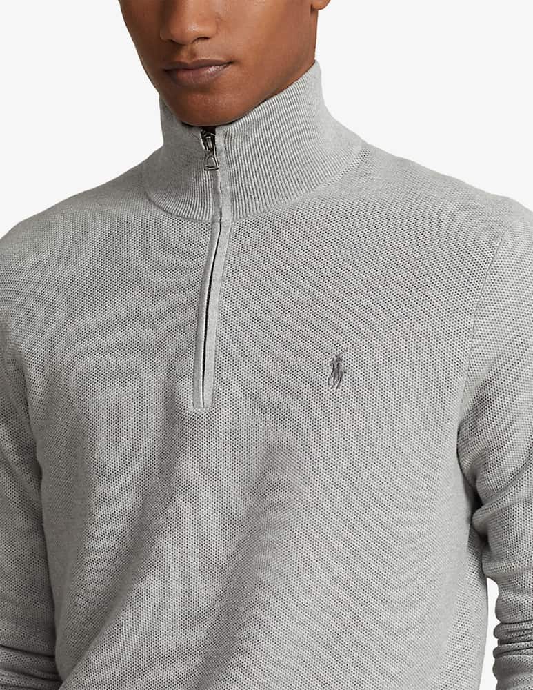 Polo Ralph Lauren Maglia mezza zip nido dape - immagine 4 Polo Ralph Lauren Maglia mezza zip nido dape - immagine 4