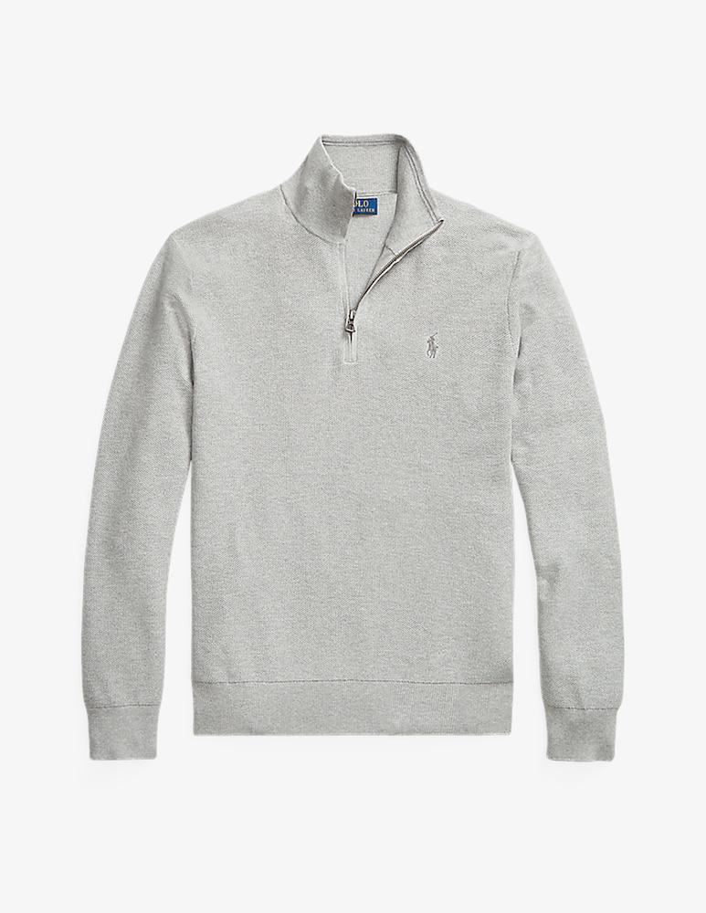 Polo Ralph Lauren Maglia mezza zip nido dape - immagine 5 Polo Ralph Lauren Maglia mezza zip nido dape - immagine 5