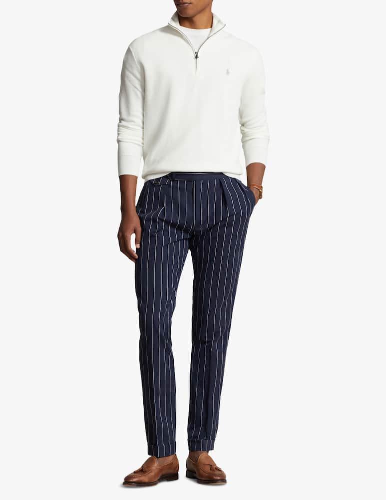 rinascente Polo Ralph Lauren Maglia zip nido d'ape