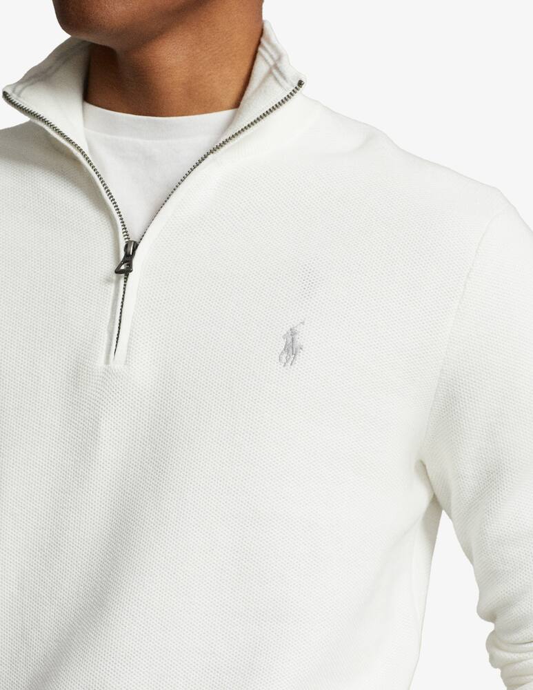 rinascente Polo Ralph Lauren Maglia zip nido d'ape