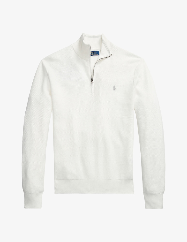 rinascente Polo Ralph Lauren Maglia zip nido d'ape