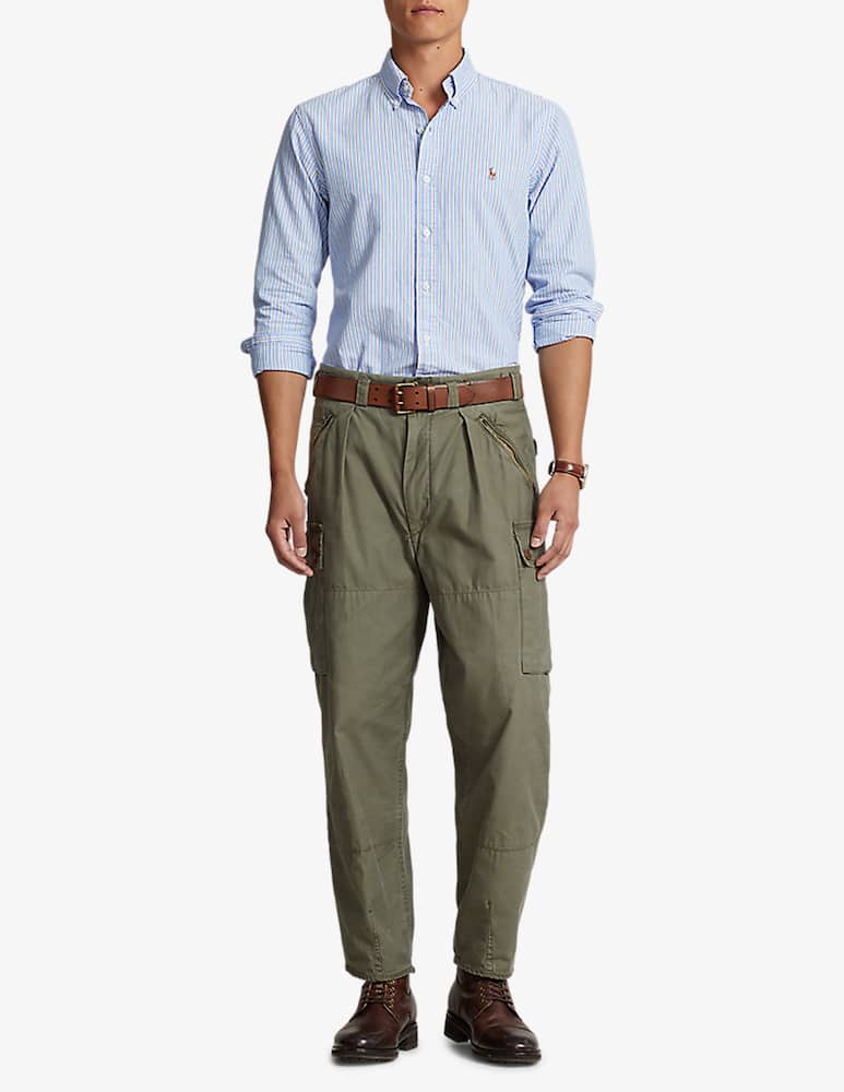 Polo Ralph Lauren Camicia custom fit oxford riga alternata - immagine 2 Polo Ralph Lauren Camicia custom fit oxford riga alternata - immagine 2